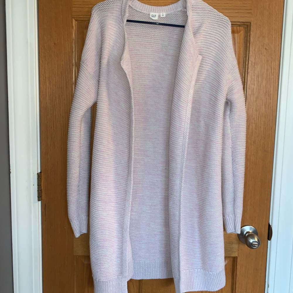 Multi-colored Gap sweater jacket